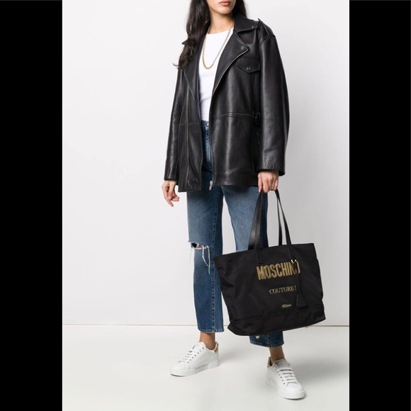 moschino tote bags